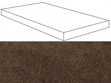 Ступень Атлас Конкорд Россия 620070001127 Moka Scalino Angolare SX Lap 33x60