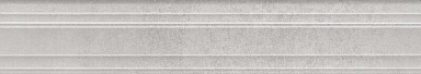 Kerama Marazzi BLF016R Бордюр Багет Догана серый светлый матовый обрезной 40x7,3x2,7
