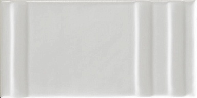 Декор La Fabbrica Ceramiche 206010 Grooves White Matte Decoro 7,5x15