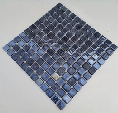 Мозаика Keramissimo SP25-2023AS Моноколор асфальтовый антислип 31.5x31.5