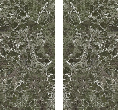 Керамогранит StaroSlabs Peacock Verde Texture 1600х3200х12