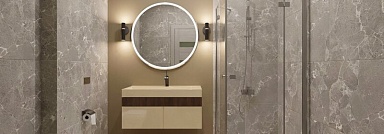 Керамогранит Kirovit NR0388 K Cloudy серый матовый 60x60
