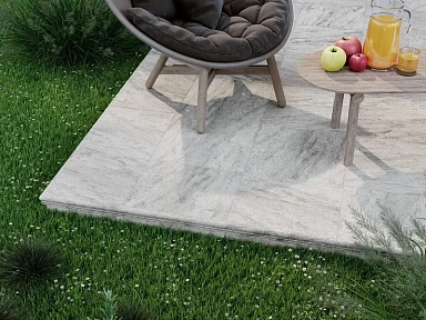Kerama Marazzi SG158500N/GR/AND Ступень угловая Терраса коричневый правая 30х30