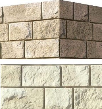 Искусственный камень White Hills 410-05 Шинон угол 8.5х16x15 (9.5х18x15)