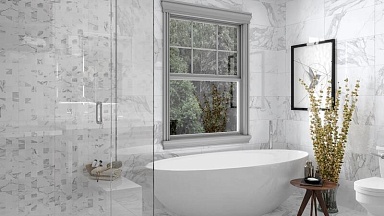 Керамогранит Yurtbay Seramik P10850 Eternal White Polished Rect 8.2mm 60x120
