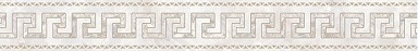 Бордюр Versace 262560 Fascia greca Onice Bianco 10x78
