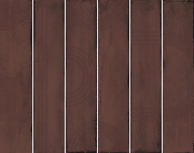 Панно Kerama Marazzi KMP3STA006RN6X Панно Мажорель бордовый глянцевый (из 6 частей 6х28,5) 36x28,5x1