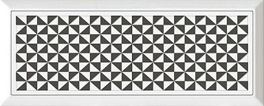 Декор VIVES Cross Grafito 20*50