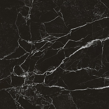 Керамогранит Laparet LP6060G0131R Intense Nero чёрный матовый карвинг 59,5х59,5