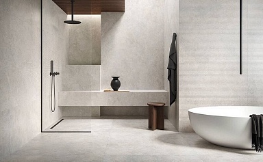 Керамогранит Refin RL26 Etherea Stripe White 3D R 60x120