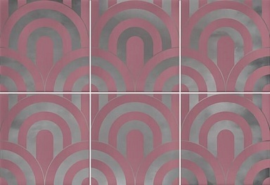 Декор VIVES Takada Marsala Plata 23x33,5
