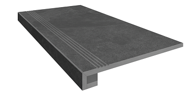 Estima Комплект Ступень TE04 Terra 33x120 неполированная с бортиком + Подступенок 14.5x120