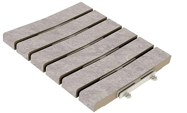 Керамогранит Kerastep Решетка перелива Stone 558 Pearl R11/C 245х300х30