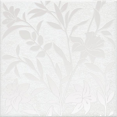 Декор Kerama Marazzi HGD/A568/5155 Барберино 4 белый глянцевый 20x20