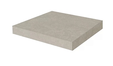 Kerama Marazzi KM6012G0201RGCA Ступень угловая клееная Касабланка HP серый светлый матовый обрезной 33x33x0,9