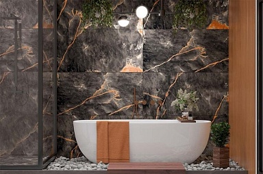 Керамогранит Gravita Volcanic Nero Shiny Sugar 60x120