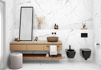 Плитка Alma Ceramica TWU12LRT70R Laurent рельефная 246x740x9