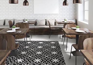 Керамогранит Keros Ceramica Valencia Night 25x25