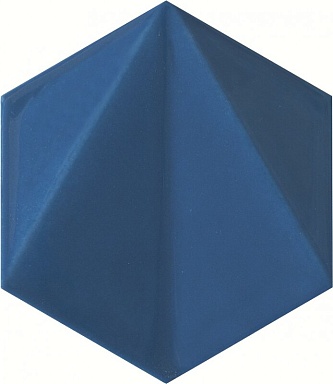 Tubadzin Free Space Hex Navy STR Декор 11x12.5