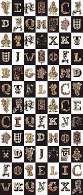 Декор Versace PF60011447 Manifesto Lettering B 120x280