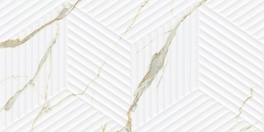 Плитка Artecera LE63063B-F53 Bianco Carrara Classico Cubo Rectificado 30х60