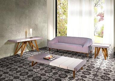 Плитка Absolut Keramika Cork Grey 45x45