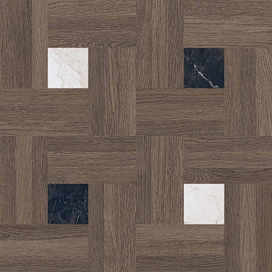Керамогранит Versace PF60020119 Leatherwood Chesterfield Ebony Nat 3D Rett 8.5mm 60x60