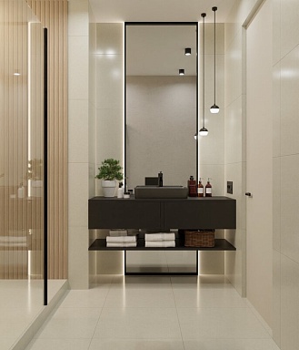 Керамогранит PrimaVera NG105 Ассара белый glossy 600x600x9