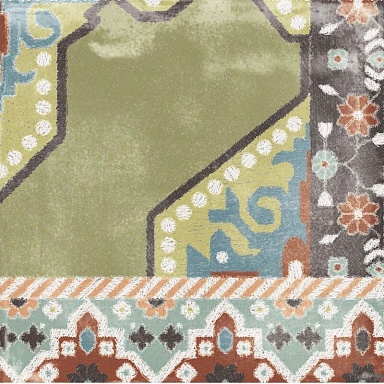 Керамогранит ABK 0003351 PLAY CARPET MIX MULTICOLOR 20x20