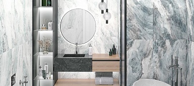 Керамогранит Delacora D12056M Waterfall Blue 120x60