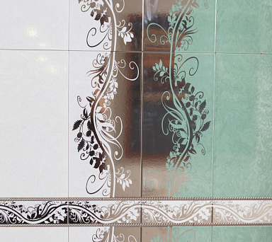 Декор Superceramica Keret Olga Marfil Plata Decor 25x50