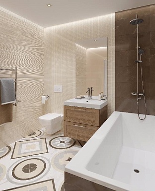Ступень Kerranova K-1004/MR/st01 Marble Trend Nero Dorato 300x600x9