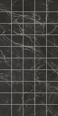 Kerama Marazzi KMD2PTG004BR Декор чипсет Коррер чёрный глянцевый обрезной 30x60x0,9