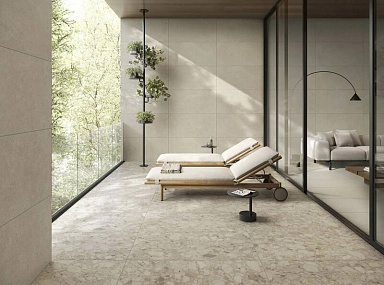 Керамогранит Vitra SandStone Белый Матовый R10A Ректификат 9мм 60х120