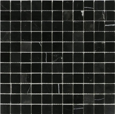Мозаика Caramelle Mosaic Nero oriente POL 4.8x4.8x7 30.5x30.5