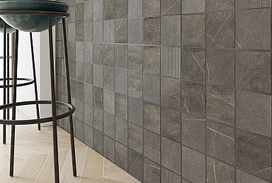Керамогранит Wow 120290 GEA CARVED GREY 12.5x12.5