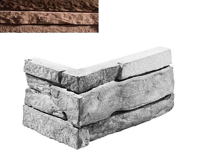 Искусственный камень Leonardo Stone Угловой элемент Шампань 890 20/10x10x3