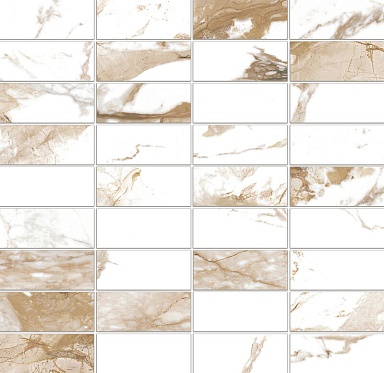 Meissen A16678 Мозаика Wild Chic белый 30x30