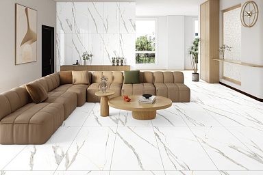 Керамогранит Eternal ETMAR1219GL60120 Statuario Rock Glossy 60x120