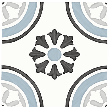 Керамогранит Harmony 31085 Tanger Blue Dhalia 12.3x12.3