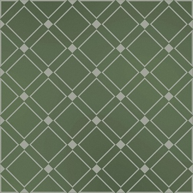 Kerama Marazzi KMD3STA015GN Декор Бахия 1 зелёный глянцевый 9,8x9,8x0,7