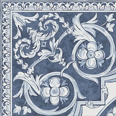 Kerama Marazzi HGD/A509/SG9174 Декор Алмаш угол cиний 30х30