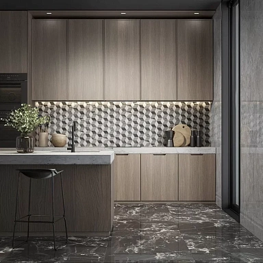 Керамогранит Kerama Marazzi SG590100R Риальто песочный обрезной 119,5х238,5