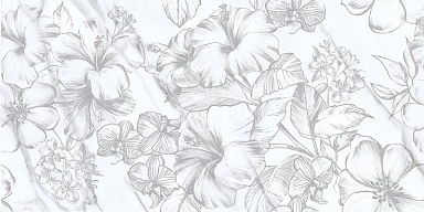 Плитка Azori Carrara Flowers 31.5x63