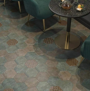 Декор Kerama Marazzi VT/A560/SG23036N Гроссето синий 20x23,1
