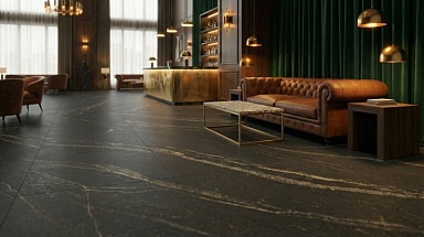 Керамогранит Pieza Ceramica LA025820N Lagos Black 580х580х20