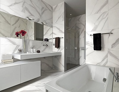 Керамогранит Global Tile GT60600403MR Triumph Белый 60x60