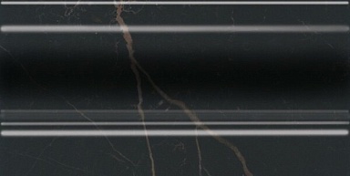 Kerama Marazzi FMD017 Алькала черный плинтус 20x10