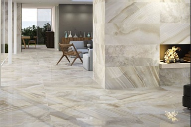 Керамогранит Porcelanite Dos 1331 PULIDO RECTIFICADO BEIGE 48x128