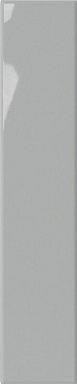 Плитка DNA Tiles Plinto Grey Gloss 10.7x54.2